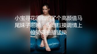 小宝寻花回归约了个高颜值马尾妹子啪啪，舌吻互摸调情上位骑乘抽插猛操