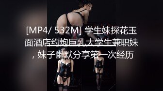 [MP4/ 532M] 学生妹探花玉面酒店约炮巨乳大学生兼职妹，妹子幽默分享第一次经历