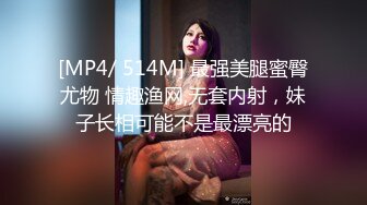 [MP4/ 514M] 最强美腿蜜臀尤物 情趣渔网,无套内射，妹子长相可能不是最漂亮的