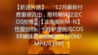 【新速片遞】 ⚡⚡12月最新付费重磅流出，推特嫩妹足交COS控博主【北池阁听M-N】性爱自拍，卡哇伊漫画风COSER嫩妹足交啪啪啪[2130M/MP4/43:00]