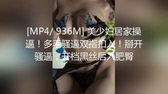 [MP4/ 936M] 美少妇居家操逼！多毛骚逼双指扣入！掰开骚逼，开档黑丝后入肥臀