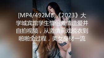 [MP4/492MB]《2023》大学城宾馆学生情侣激情造爱并自拍视频，从激情前戏脱衣到啪啪全过程，美女身材一流