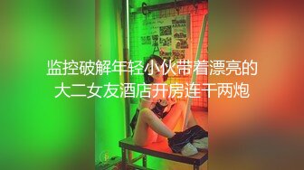 监控破解年轻小伙带着漂亮的大二女友酒店开房连干两炮