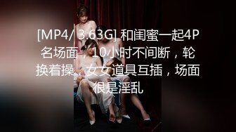 [MP4/ 3.63G] 和闺蜜一起4P名场面，10小时不间断，轮换着操，女女道具互插，场面很是淫乱