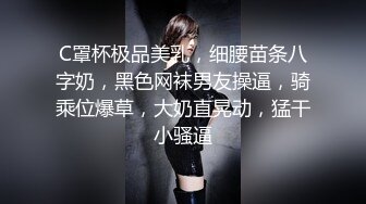 C罩杯极品美乳，细腰苗条八字奶，黑色网袜男友操逼，骑乘位爆草，大奶直晃动，猛干小骚逼