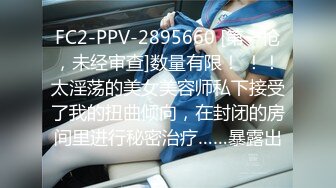 FC2-PPV-2895660 [第一枪，未经审查]数量有限！ ！！太淫荡的美女美容师私下接受了我的扭曲倾向，在封闭的房间里进行秘密治疗……暴露出